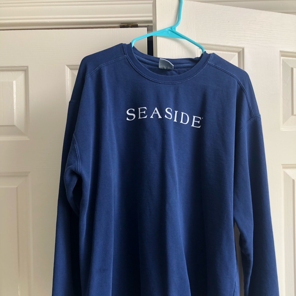 navy seaside sweatshirt